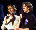 Josh with Celin @ Grammy Rehearsal